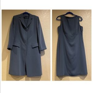 Vintage Powder Blue Dress Suit Set